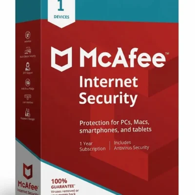 McAfee Internet Security 2026 1 Dispozitiv 1 An - Licenta Electronica