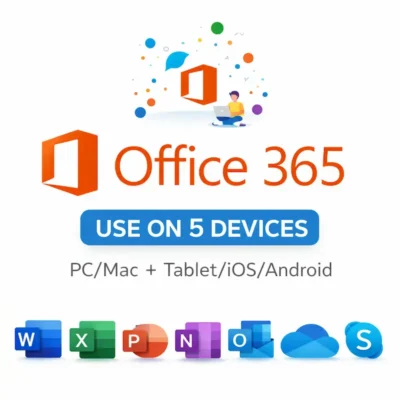 Office 365 Pro Plus – activare pentru 5 dispozitive cu 100 GB stocare